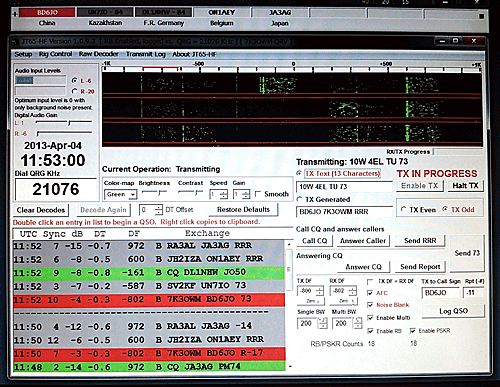 JT65-HF̉^pʁiŏiJT-Alertʁj